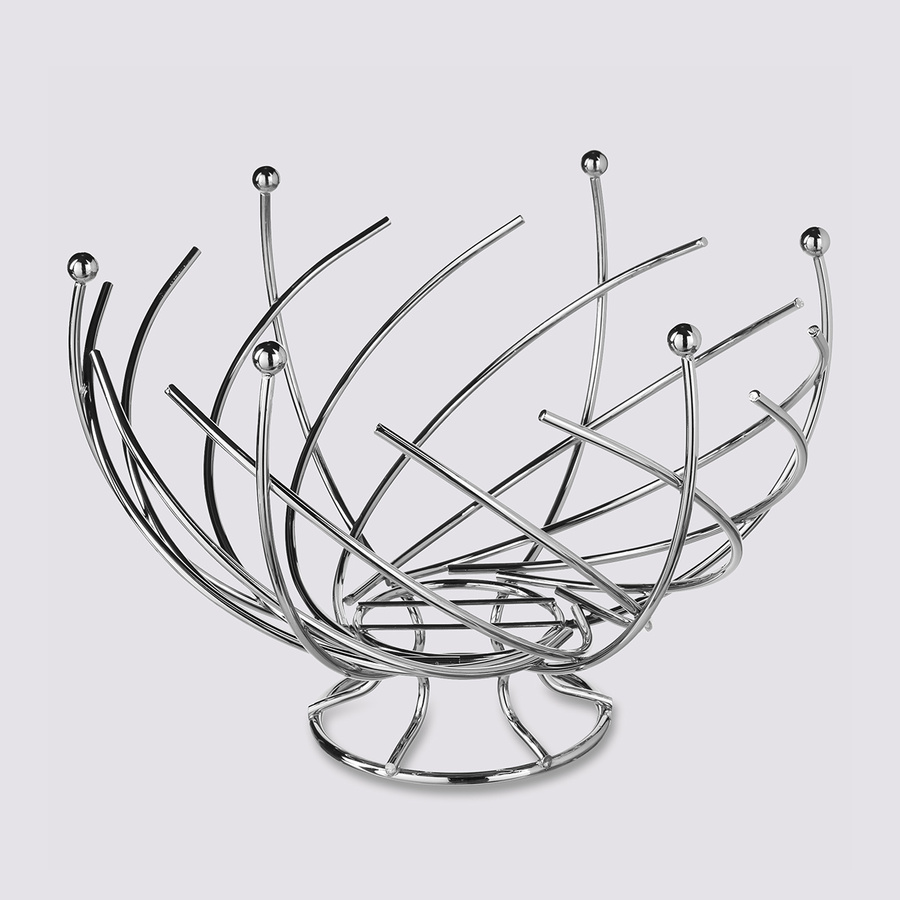 Corbeille spirale en métal 30 cm