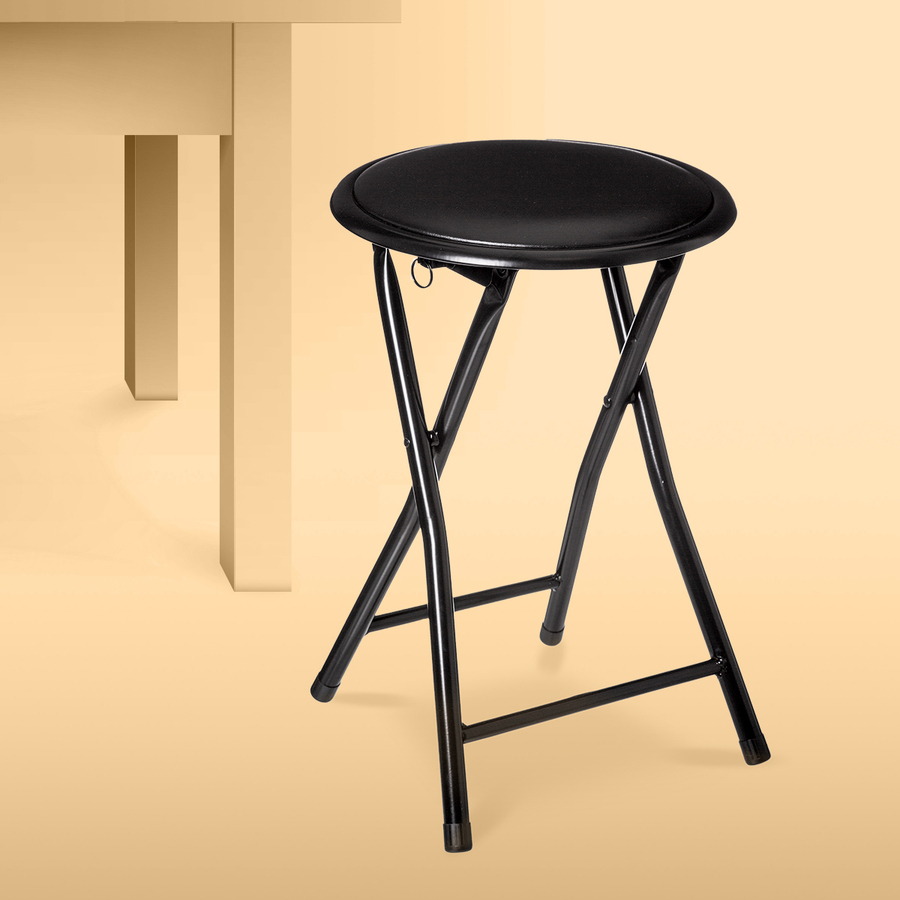 Tabouret pliants, noir