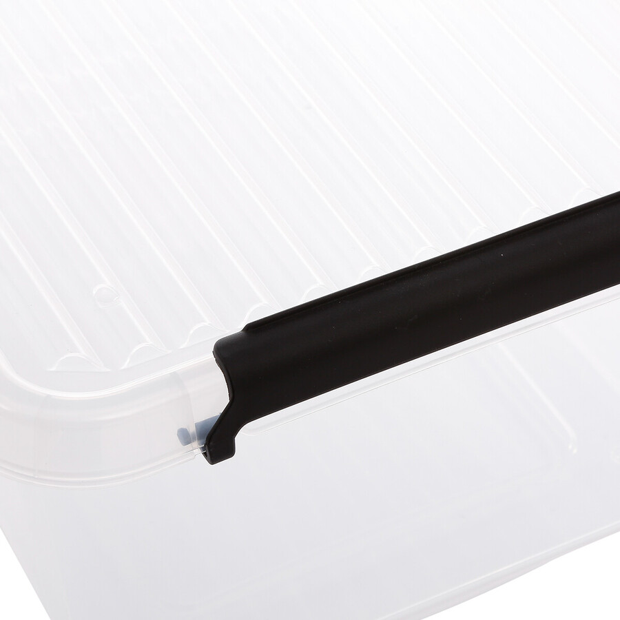 Boîte en plastique transparente 12,5l Clip'n box