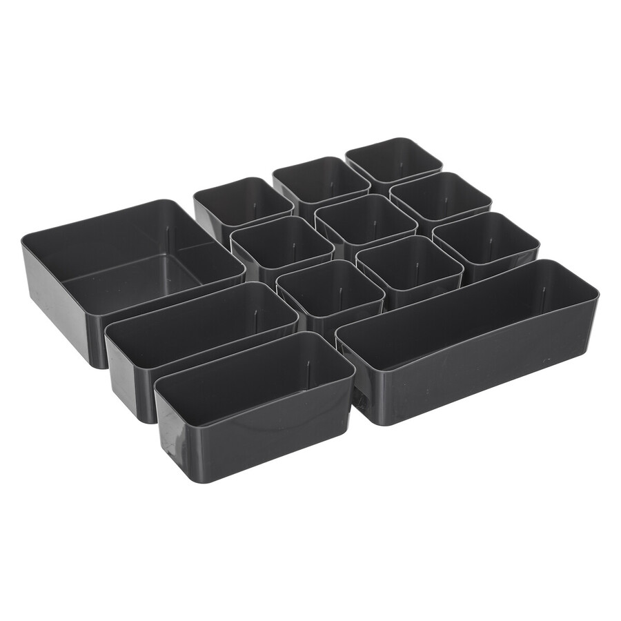 Boîte en plastique compartimentée 4,8l Orga+
