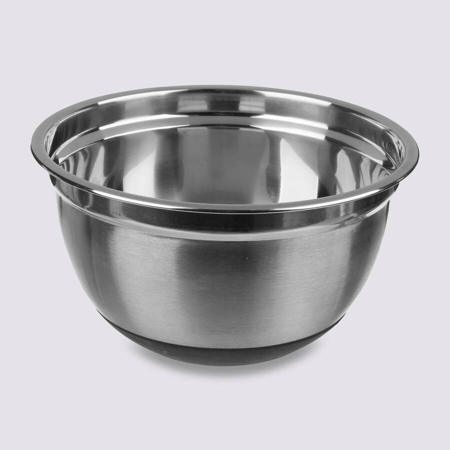 Saladier antidérapant d25cm, inox