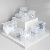Boîte en plastique transparente 6,2l Simply+