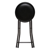Tabouret pliants, noir