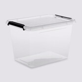 Boîte en plastique transparente 19l Clip'n box