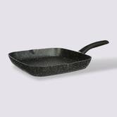 Grill aluminium forgé, 28 cm Caractère
