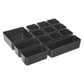 Boîte en plastique compartimentée 4,8l Orga+