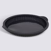 Moule à tarte 26cm silicone- noir,rouge Silitop