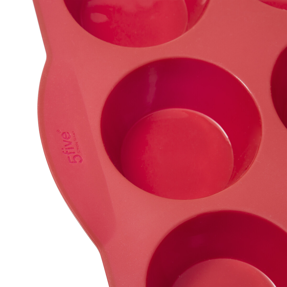 Moule 12 muffins silicone- rouge Silicone pro