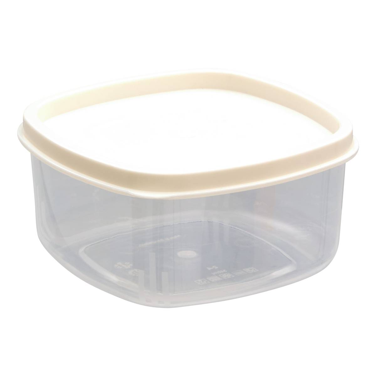 7 boîtes de conservation carrées, plastique