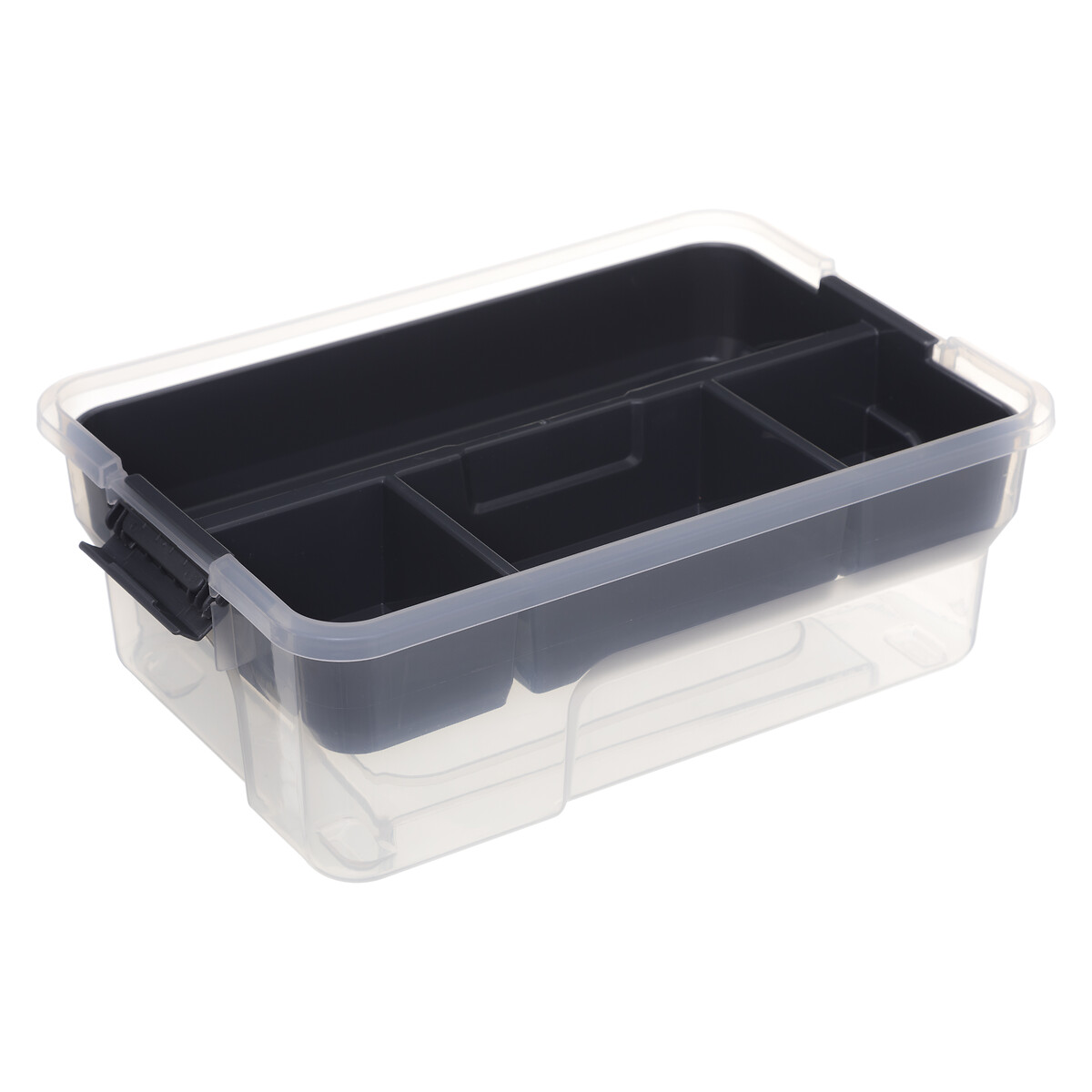Boîte en plastique compartimentée 5l Orga+
