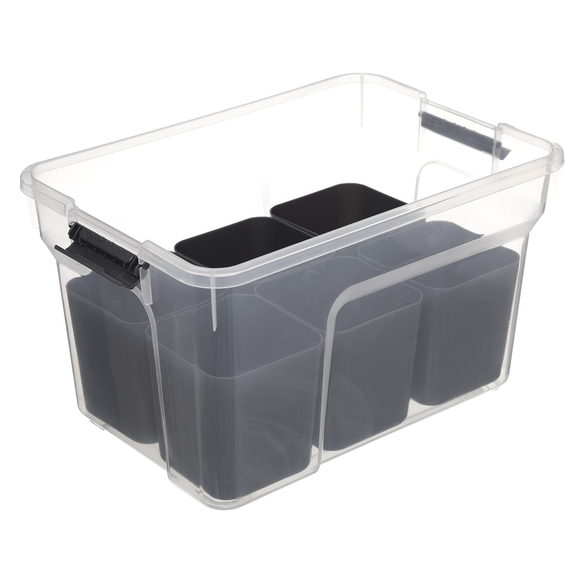 Boîte en plastique compartimentée 8l