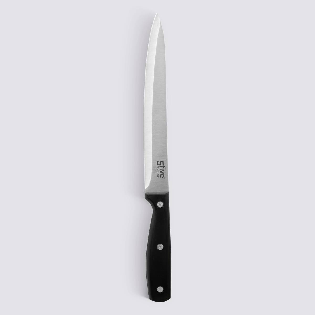 Couteau à trancher inox - lame 20cm Essentiel black