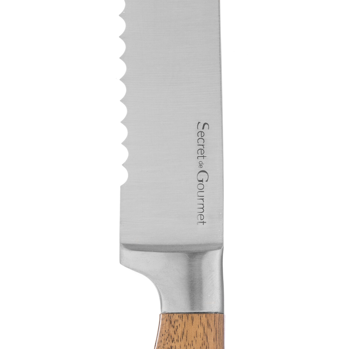 Couteau à pain acier - lame 20,5cm