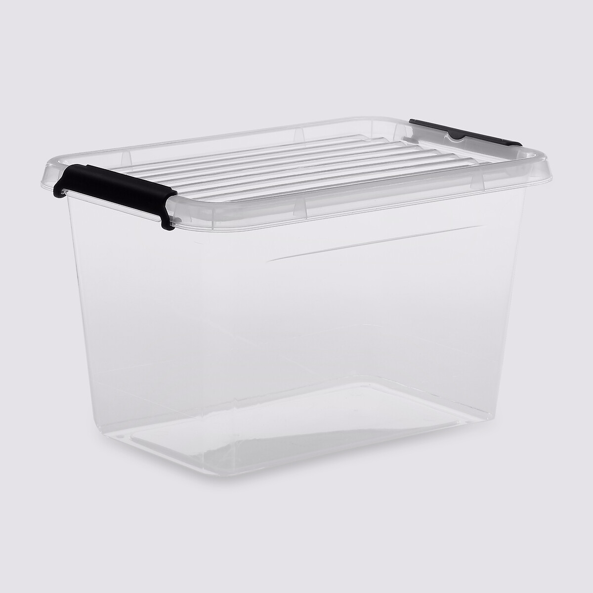 Boîte en plastique transparente 6,5l Clip'n box