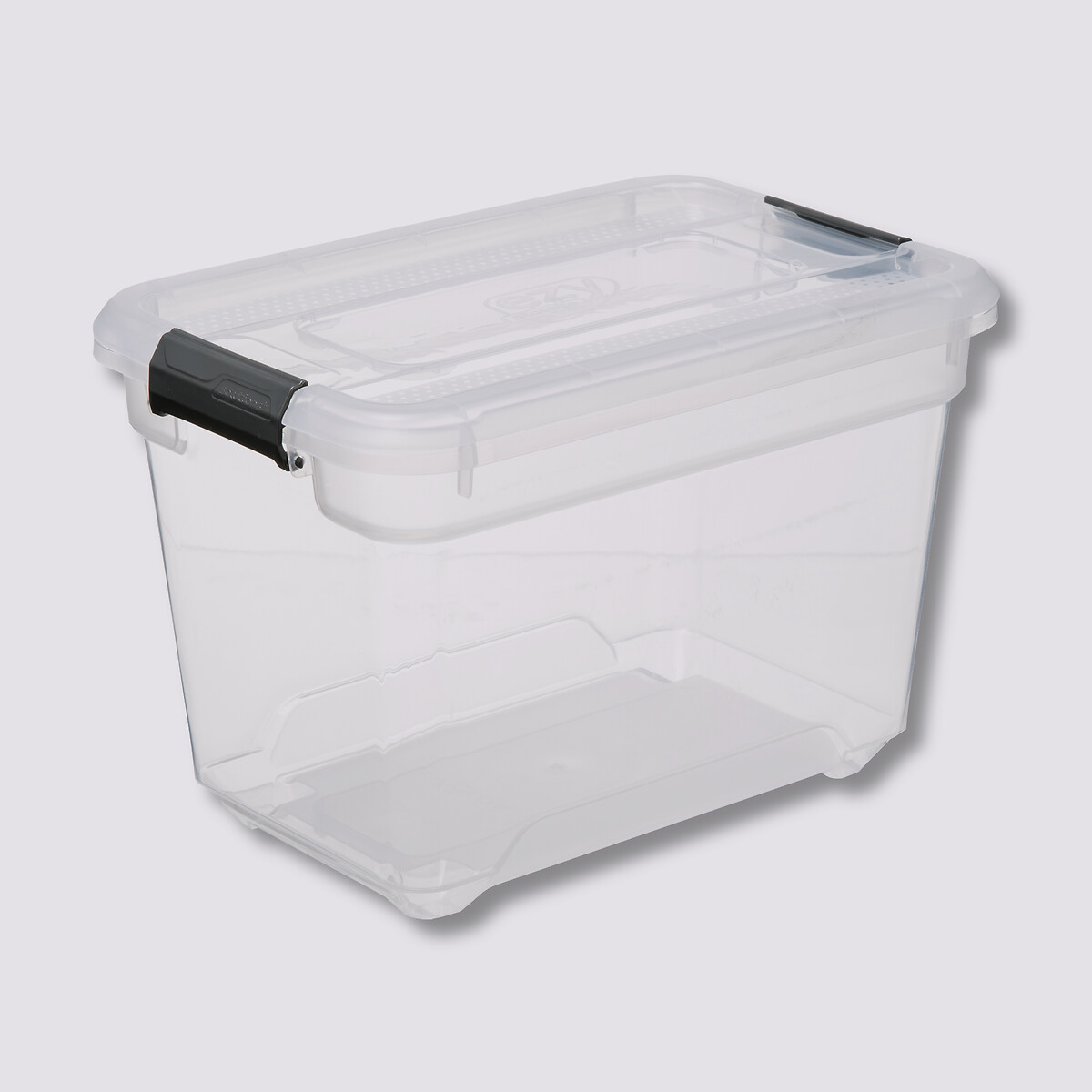 Boîte en plastique transparente 6,4l Solutions+
