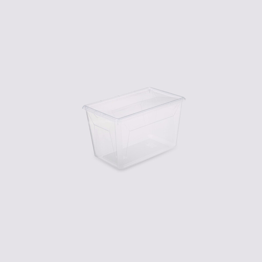 Boîte en plastique transparente 12,2l Simply+
