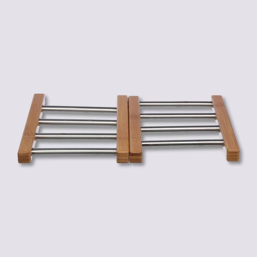 Dessous de plat extensible Bambou