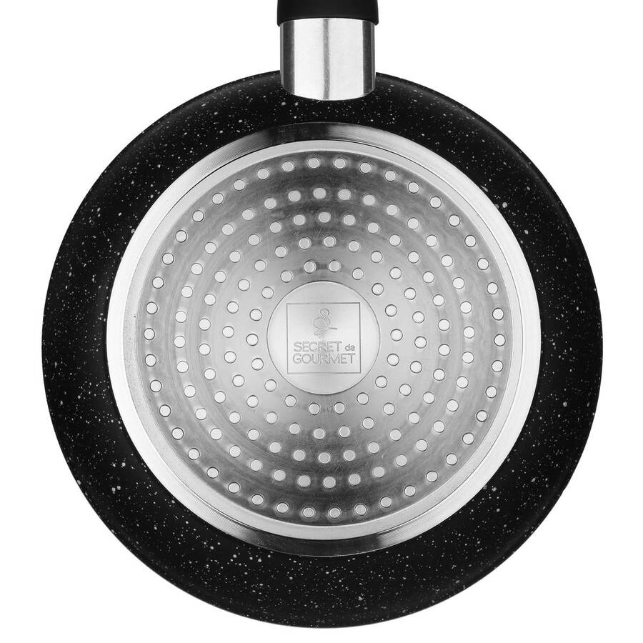 Poêle aluminium forgé, 20 cm Caractère