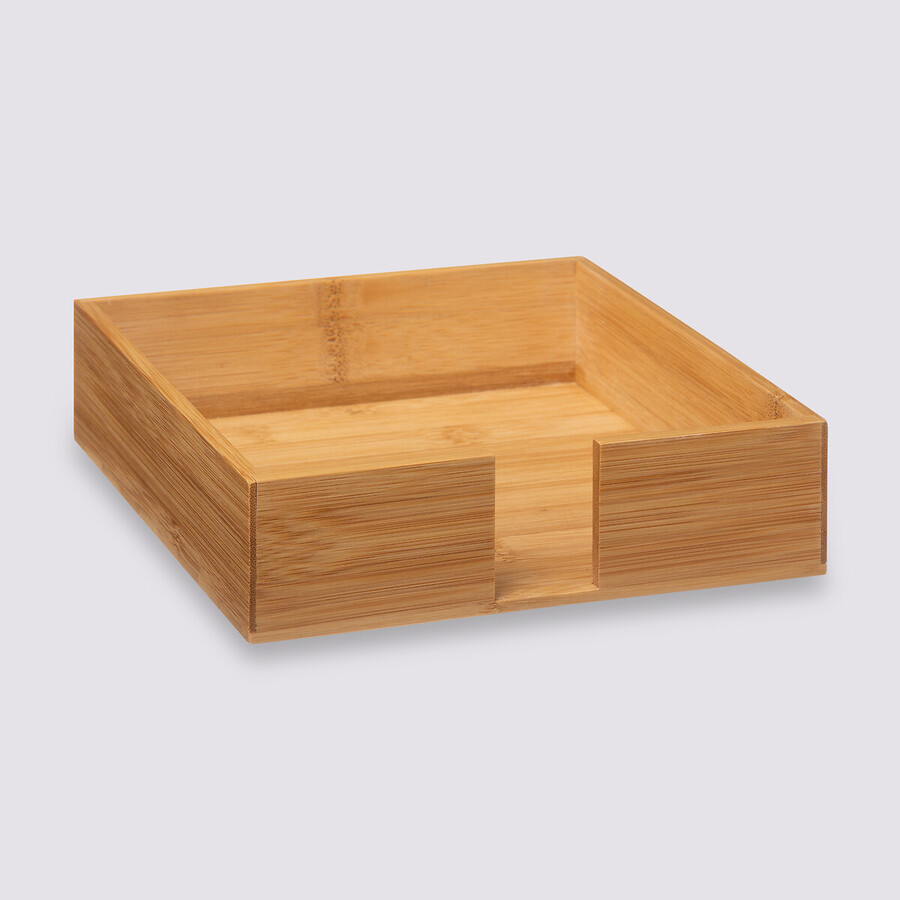 Range-serviettes 20,5x20,5cm Bambou