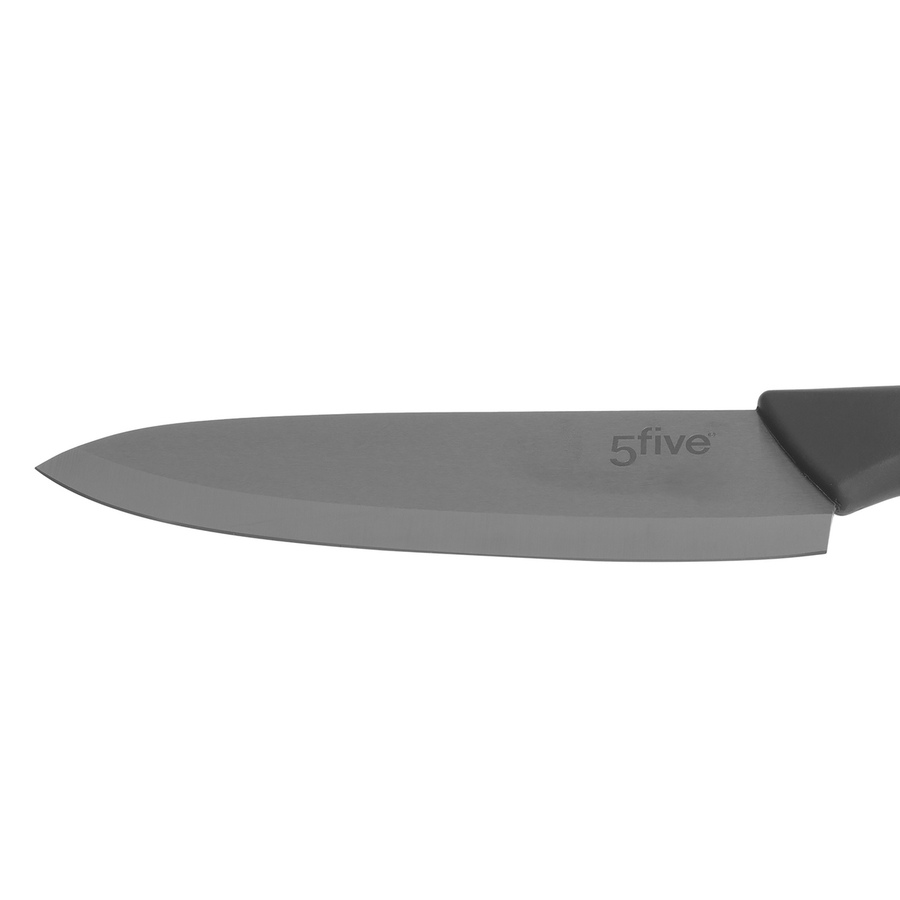 Couteau utilitaire céramique - lame12,5cm Absolu black