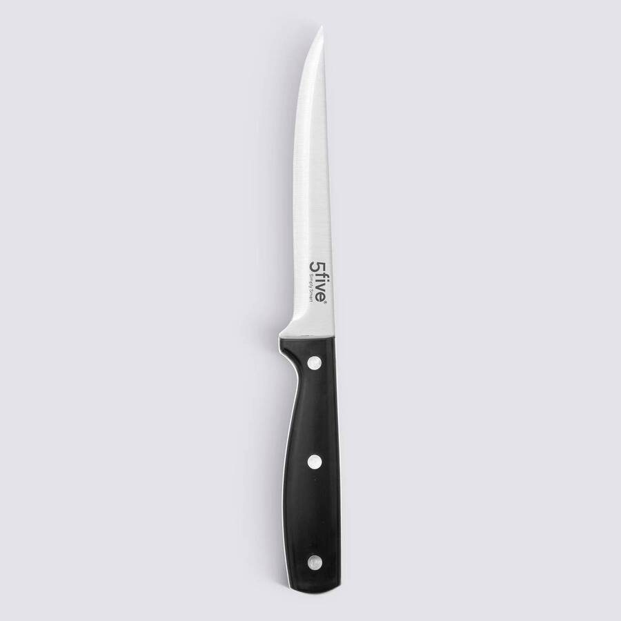 Couteau à désosser inox - lame 15cm Essentiel black