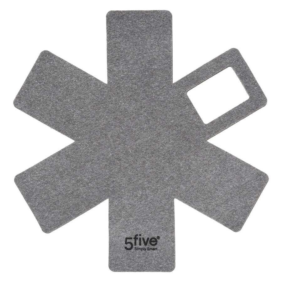 6 protections anti-rayures, gris/noir