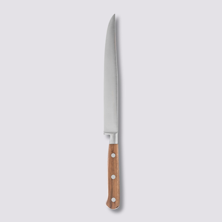 Couteau à trancher acier - lame 20,5cm Elegancia