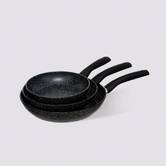 Poêle aluminium forgé, 20 cm Caractère