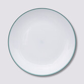 Assiette 25 cm, bleu marine Square