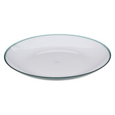 Assiette 25 cm, bleu marine Square