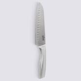 Couteau santoku inox - lame 18cm Silver précision
