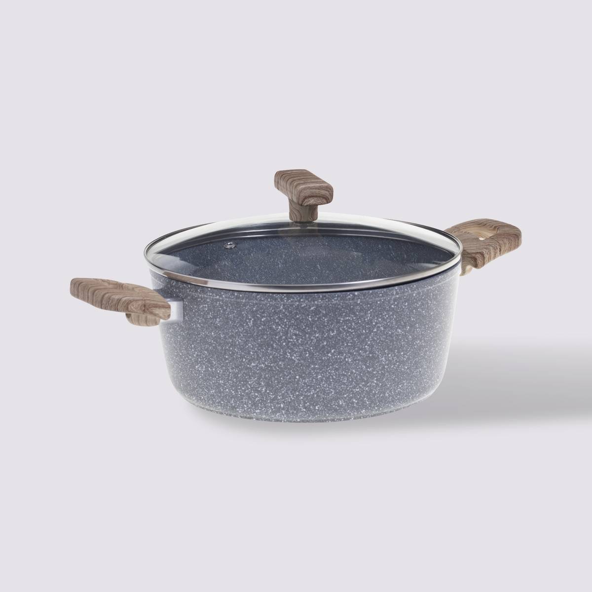 Faitout aluminium forgé, 24 cm Nature
