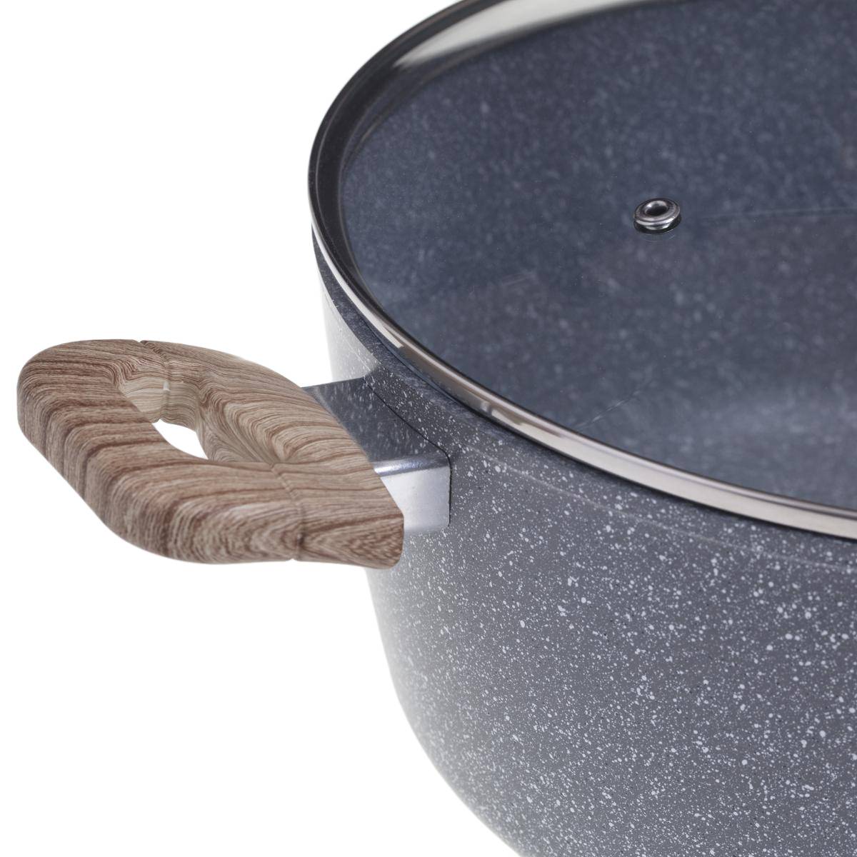 Faitout aluminium forgé, 24 cm Nature