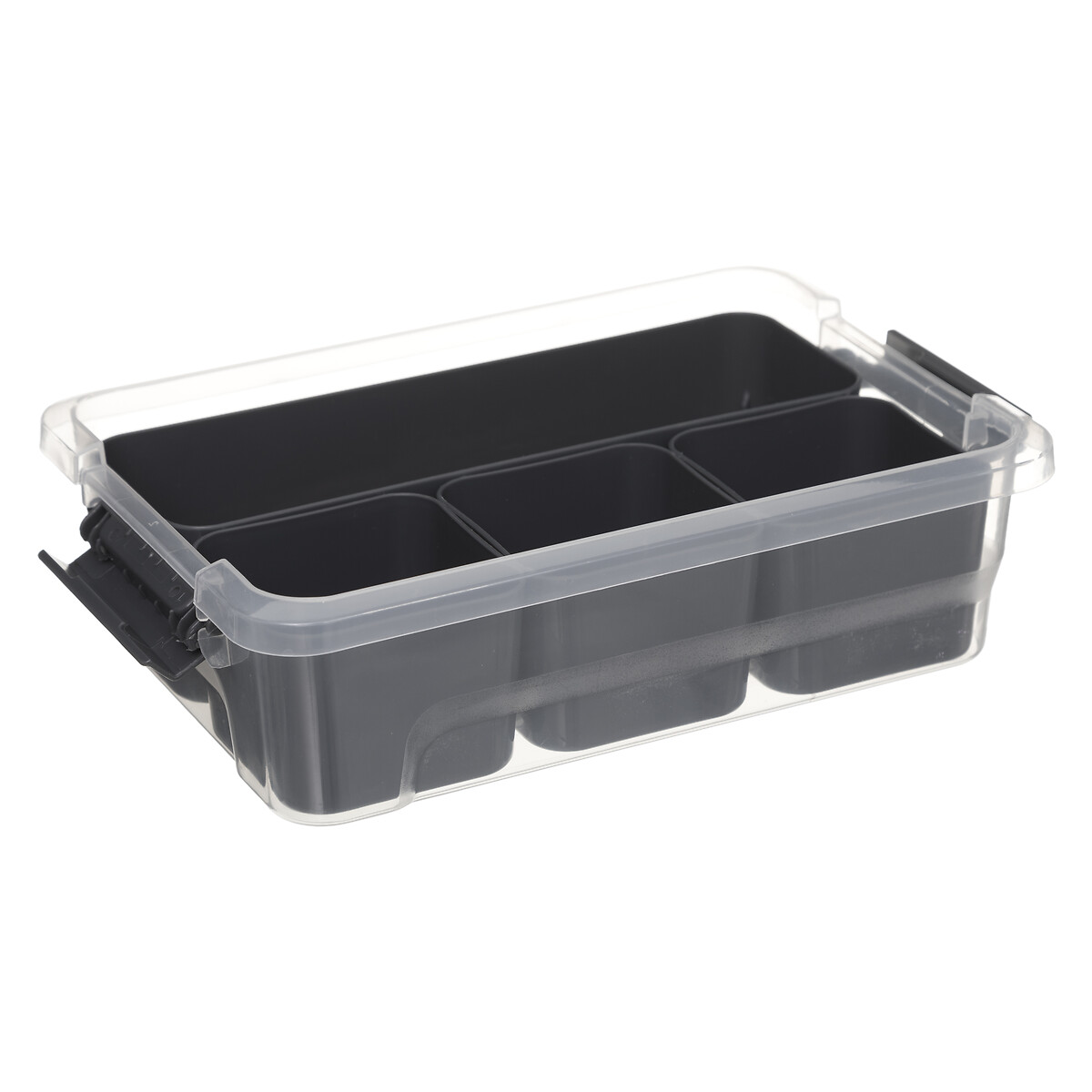 Boîte en plastique compartimentée 1,5l