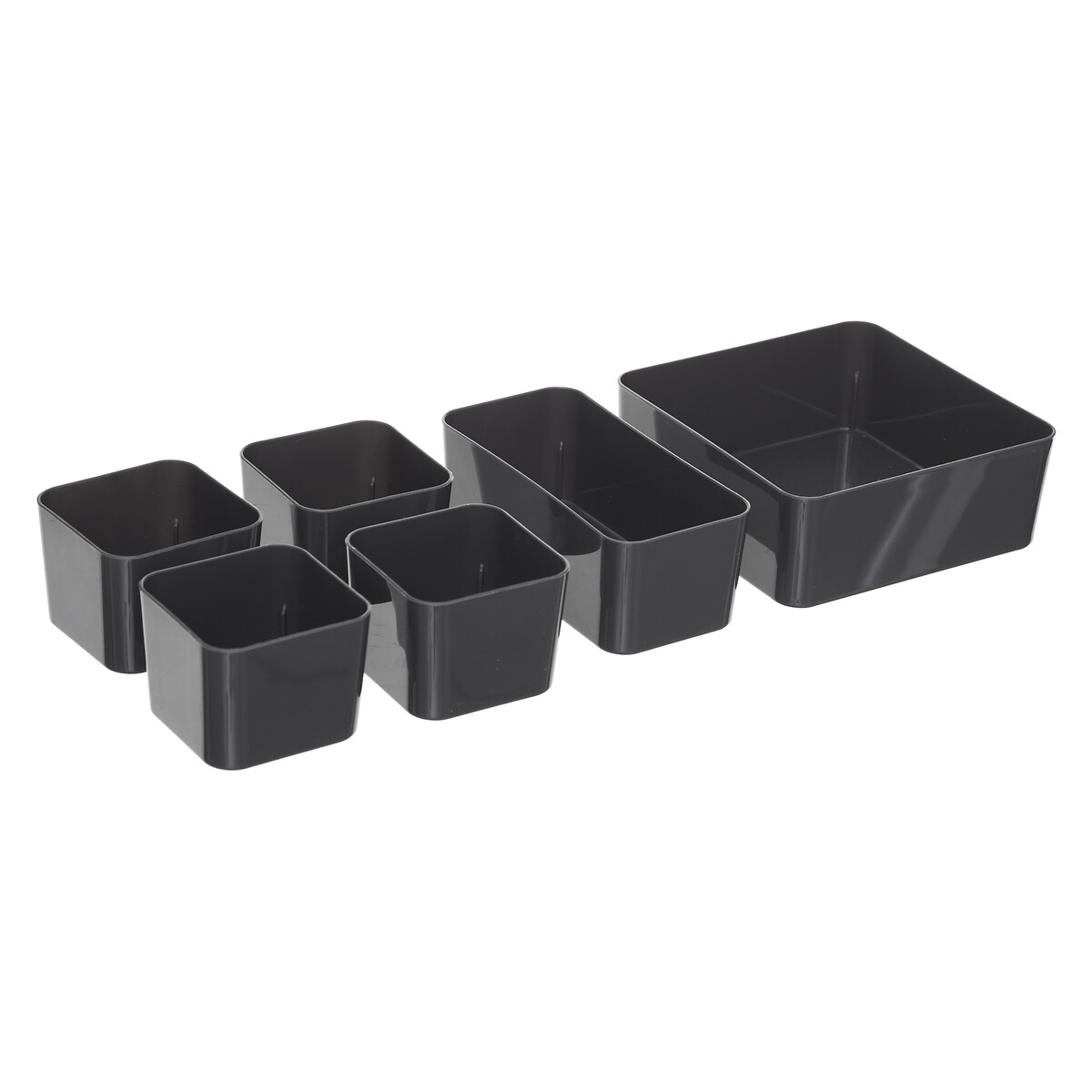 Boîte en plastique compartimentée 2,5l Orga+