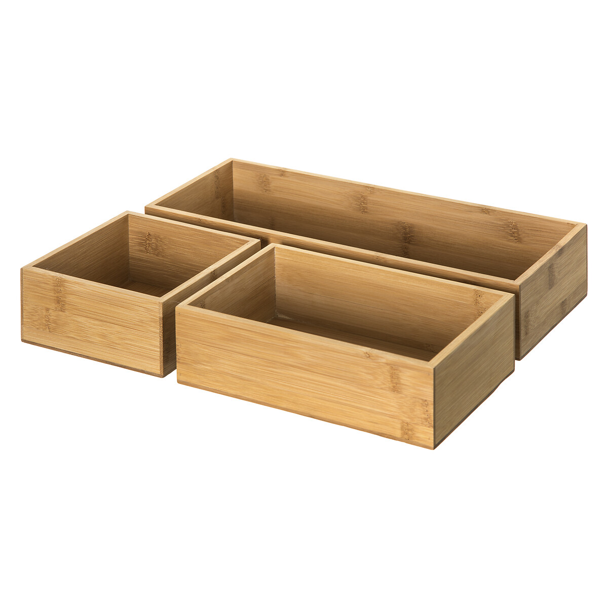 bremermann Boîte de rangement en bambou, environ 30 x 7,5 x 15 cm