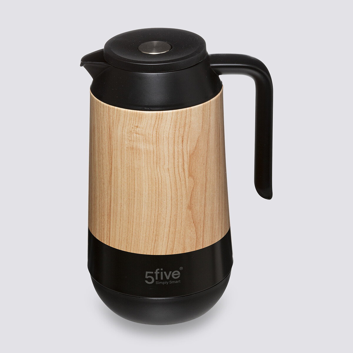 Pichet isotherme 1l, effet bois naturel 