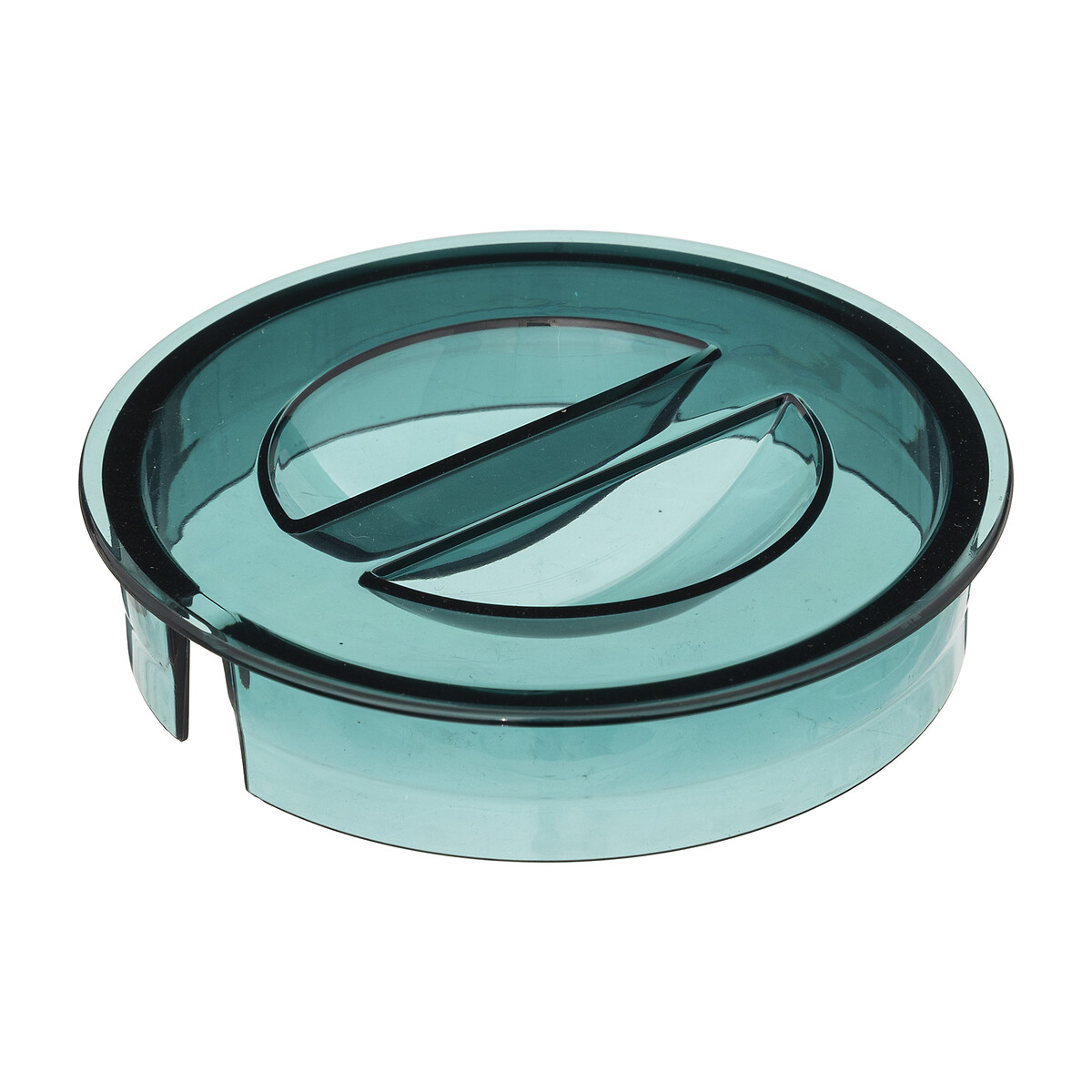 Pichet avec couvercle, bleu pétrole Square