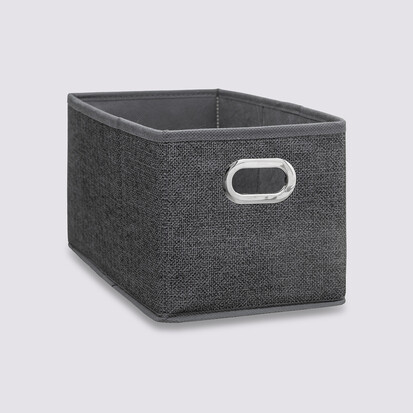 panier-tissu-15x31-cm-gris-fonce-chine