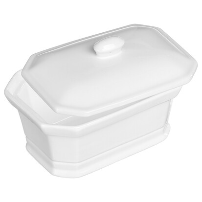 Plat Rectangulaire Avec Couvercle Silicone - 35x21cm - Verre Borosilicate - Micro-ondes Et Lave-vaisselle