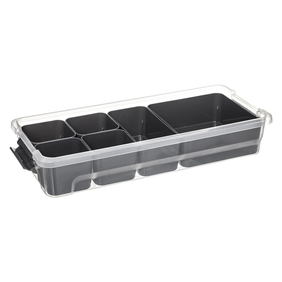 Boîte en plastique compartimentée 2,5l Orga+