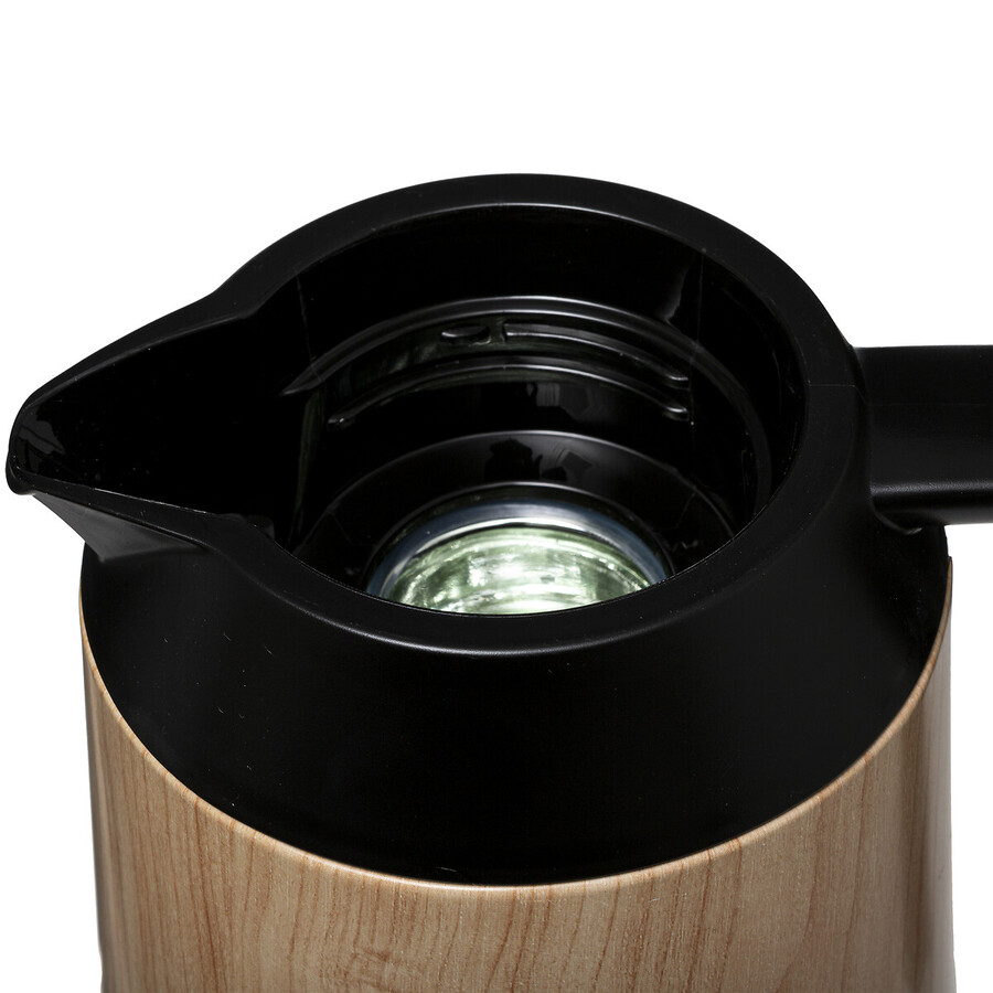 Pichet isotherme 1l, effet bois naturel 