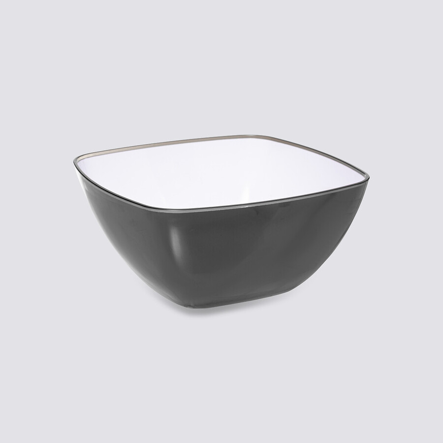 Saladier d14 cm, gris anthracite Square