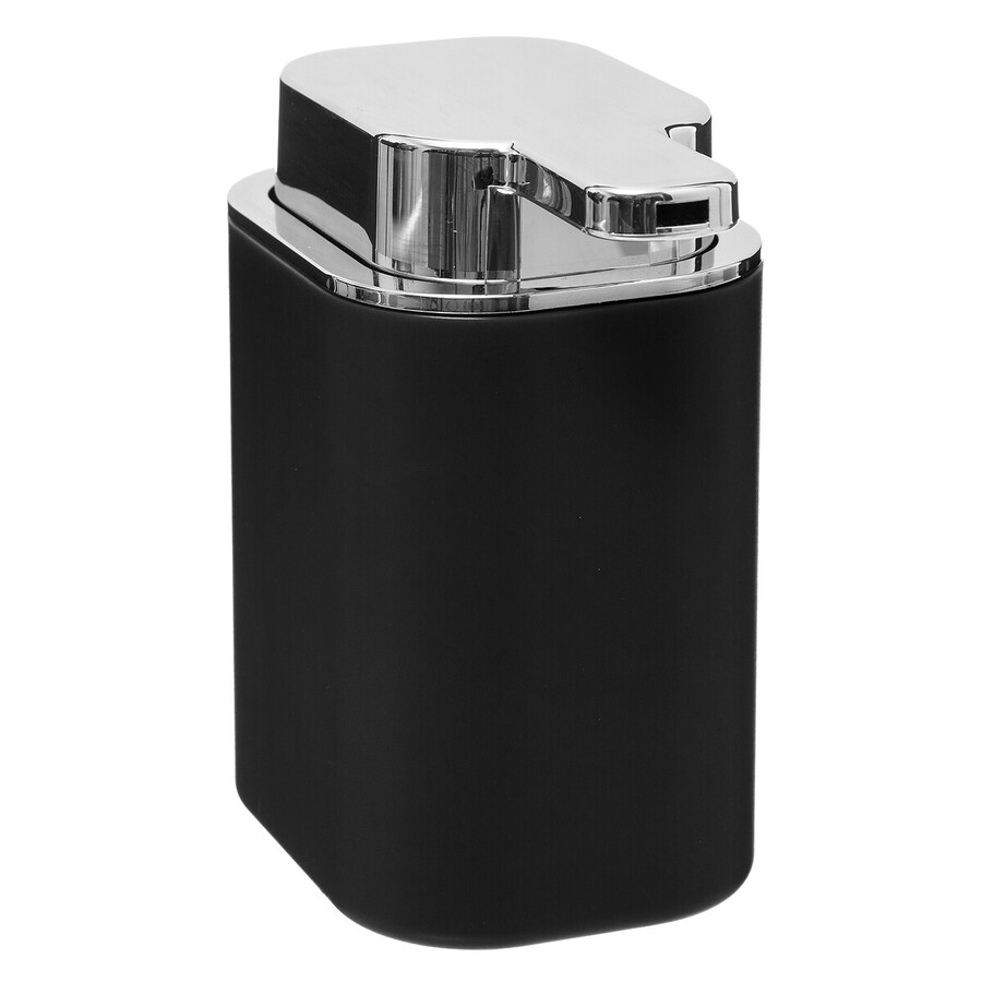 Organiseur évier avec distributeur 300ml, gris noir Néo