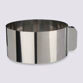 Moule à manqué extensible 30 cm, inox