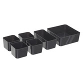 Boîte en plastique compartimentée 2,5l Orga+