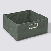 Panier tissu 31x15 cm, vert kaki Mix'n modul