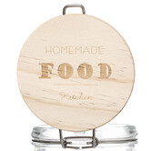 Bocal verre couvercle pin, 1,5l Wording