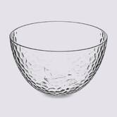 Saladier martelée d14 cm,transparent Estiva