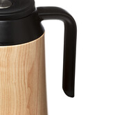 Pichet isotherme 1l, effet bois naturel 